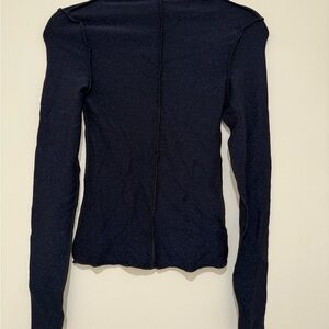 NWT Pistola shimmer turtle neck top